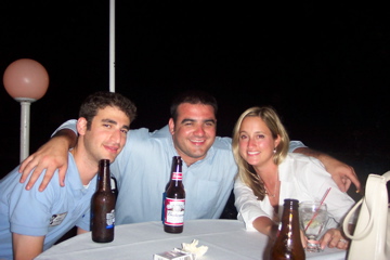 Adam Klarfeld, Nick Sadri, Laura (Baker) Bainbridge